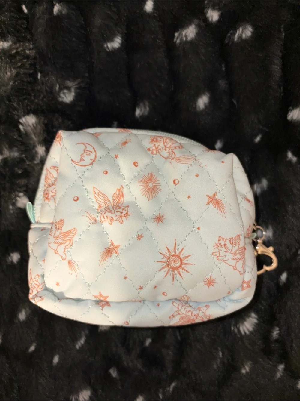 Urban Outfitters Quilted Cosmetic Pouch